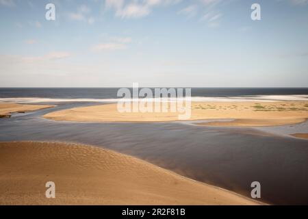 Playa Bahia Mansa Beach, Chili, Pacifique Sud, Océan Pacifique, Amérique du Sud Banque D'Images