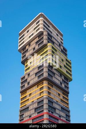 Bâtiment de bureaux Marina Twin Tower, Lusail, Doha, Qatar Banque D'Images