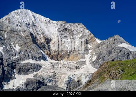 Königspitze, Groupe Ortler, Parc national du Stelvio, Tyrol du Sud, Italie Banque D'Images