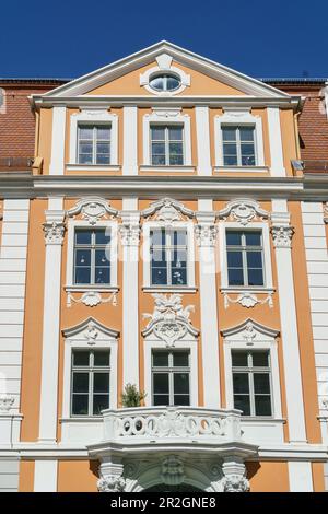 Maison Napoléon, 1717 Maison baroque, Obermarkt, Goerlitz, Oberlaussitz, Sachsen, Allemagne |Maison Napoléon, 1717 Maison baroque, Goerlitz, saxconne, all Banque D'Images