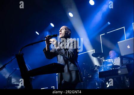 Glasgow, Royaume-Uni. 18th mai 2023. Midge Ure au Barrowland Glasgow le 18th mai 2023 crédit: Glasgow Green à l'heure d'hiver/Alamy Live News Banque D'Images