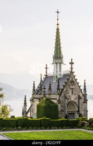 Chapelle, Château de Meggenhorn, Meggen, Lac de Lucerne, Canton de Lucerne, Suisse Banque D'Images