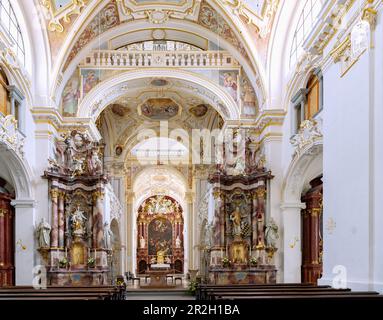 Basilique Saint-Laurent Lorenz dans Kempten im Allgäu en Bavière en Allemagne Banque D'Images