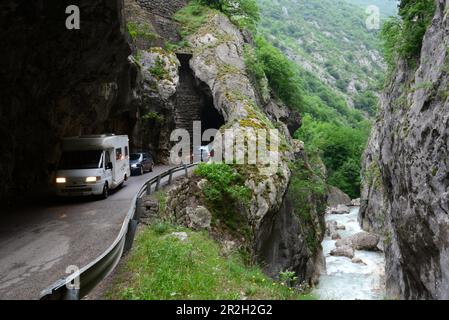 Gorge de Rugova, Alpes albanaises du Nord près de Peja, Kosovo-Ouest Banque D'Images