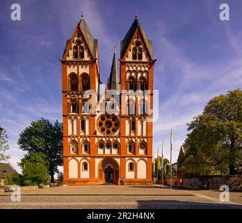 Cathédrale de Domplatz à Limbourg, Limbourg et Lahn, Hesse, Allemagne Banque D'Images