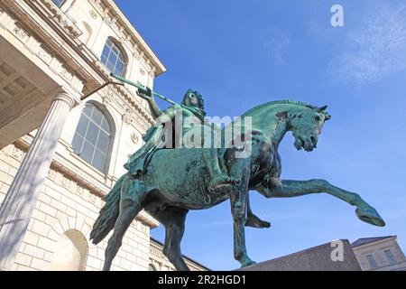 Académie des Beaux-Arts, Maxvorstadt, Munich, Haute-Bavière, Bavière, Allemagne Banque D'Images