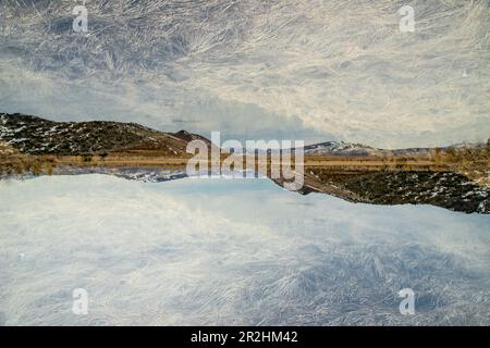 Chaîne de montagnes de Grand Teton. Banque D'Images