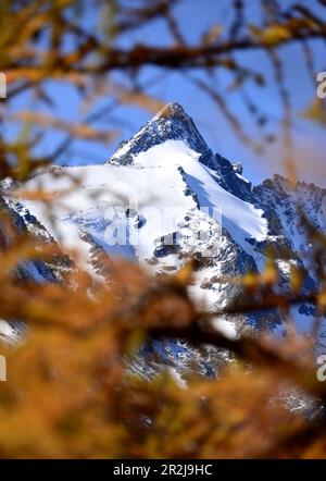 Grossglockner, Grossglockner High Alpine Road, Carinthie, Autriche Banque D'Images
