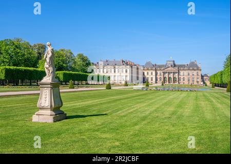 Château de Lunéville, Meurthe-et-Moselle, Lorraine, Grand est, Alsace-Champagne-Ardenne-Lorraine, France Banque D'Images