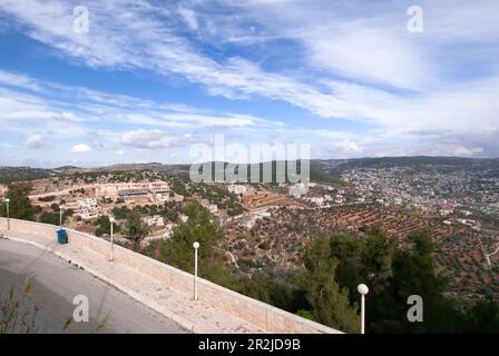 Vue typique d'Amman, Jordanie Banque D'Images