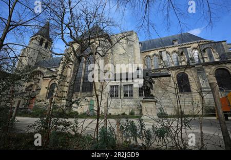 Eglise Saint-Germain des Prés, Paris, France Banque D'Images