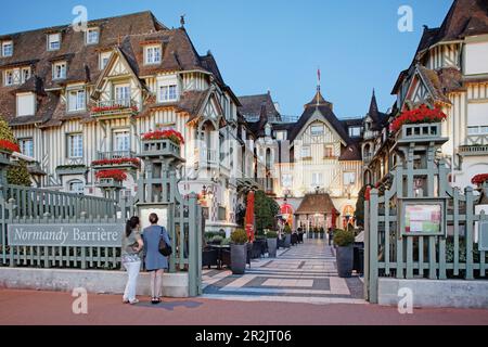 Hôtel Le Normandy Barriere, Deauville, Basse-normandie, Normandie, France Banque D'Images