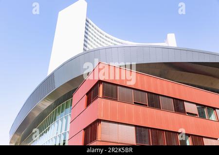 Vienne, Uno City, Austria Center, Vienne International Center Banque D'Images