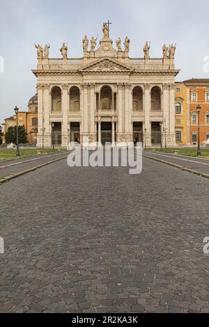 Basilique de San Giovanni à Laterano Rome Italie Banque D'Images