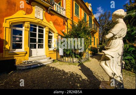 Villa San Giacomo à Santa Margherita Ligure, province de Gênes; Ligurie; Levantine Riviera, Italie Banque D'Images