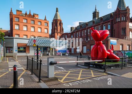 Hôpital pour enfants de Birmingham, Steelhouse Lane, Birmingham. Banque D'Images