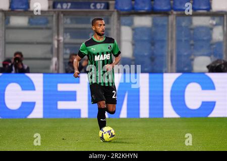 Reggio Emilia, Italie. 19th mai 2023. Jeremy Toljan (US Sassuolo Calcio) pendant le championnat italien Serie Un match de football entre US Sassuolo et AC Monza sur 19 mai 2023 au stade Mapei à Reggio Emilia, Italie - photo Morgese-Rossini/DPPI crédit: DPPI Media/Alamy Live News Banque D'Images