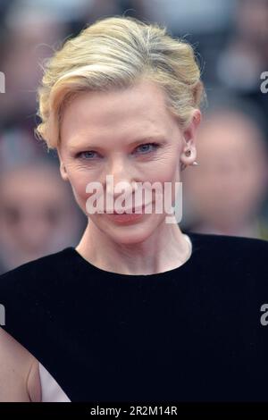 CANNES, FRANCE - 19 MAI : l'actrice australienne Cate Blanchett arrive pour la première du film la zone d'intérêt en compétition lors de l'édition 76th du Festival de Cannes au Palais des Festivals de Cannes, France sur 19 mai 2023. Credit: dpa Picture Alliance/Alay Live News Banque D'Images