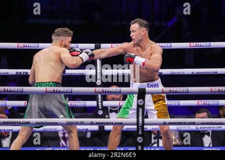 Dublin, Irlande. 20th mai 2023. Paddy Donovan bat Sam O'Maison dans le sixième tour via TKO pendant la boxe de salle de match: Katie Taylor vs Chantelle Cameron à 3Arena, Dublin, Irlande, 20th mai 2023 ( Credit: DaN Cooke/Alay Live News Banque D'Images