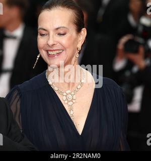 20 mai 2023, Cannes, Côte d'Azur, France: CAROLE BOUQUET assiste à la projection des 'meurtriers de la Lune des Fleurs' lors du Festival annuel de Cannes 76th au Palais des Festivals sur 20 mai 2023 à Cannes, France (Credit image: © Mickael Chavet/ZUMA Press Wire) USAGE ÉDITORIAL EXCLUSIF! Non destiné À un usage commercial ! Banque D'Images