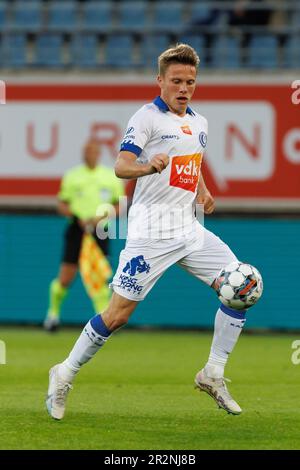 Gand, Belgique. 20th mai 2023. Matisse Samoise de Gand photographiée en action lors d'un match de football entre KAA Gent et cercle Brugge, samedi 20 mai 2023 à Brugge, le 4 (sur 6) des matchs européens de la première division du championnat belge de Jupiler Pro League. BELGA PHOTO KURT DESPLENTER crédit: Belga News Agency/Alay Live News Banque D'Images