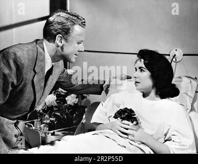 VAN JOHNSON et ELIZABETH TAYLOR la DERNIÈRE FOIS que j'AI VU LE réalisateur PARIS 1954 RICHARD BROOKS Story F. Scott Fitzgerald scénario Julius J. Epstein Philip G. Epstein et Richard Brooks musique Conrad Salinger producteur Jack Cummings Metro Goldwyn Mayer (MGM) Banque D'Images