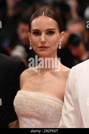 Natalie Portman assiste à la première de mai décembre lors du Festival de Cannes 76th à Cannes, France. Date de la photo: Samedi 20 mai 2023. Le crédit photo devrait se lire comme suit : Doug Peters/PA Wire Banque D'Images