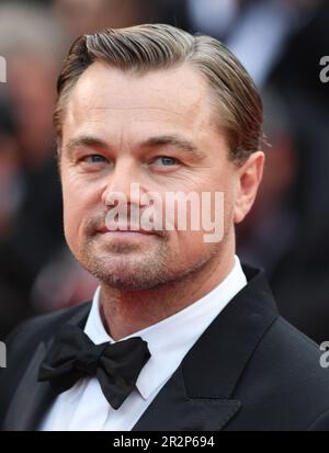 Cannes, France. 20th mai 2023. L'acteur américain Leonardo DiCaprio assiste à la première des meurtriers de la Lune des fleurs au Festival de Cannes 76th au Palais des Festivals de Cannes, en France, samedi, 20 mai 2023. Photo de Rune Hellestad/ Credit: UPI/Alay Live News Banque D'Images