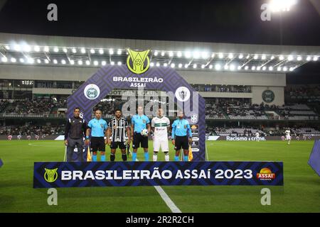 Curitiba, Parana, Brésil. 20th mai 2023. (SPO) Championnat brésilien de football: Coritiba vs Atletico MG. 20 mai 2023, Curitiba, Parana, Brésil: Match de football entre Coritiba et Atletico MG valable pour la manche 7th du Championnat brésilien de football 2023, à l'Estadio Couto Pereira à Curitiba. Atletico MG a gagné 2-1. Credit: Edson de Souza/Thenews2 (Credit image: © Edson de Souza/TheNEWS2 via ZUMA Press Wire) USAGE ÉDITORIAL SEULEMENT! Non destiné À un usage commercial ! Banque D'Images