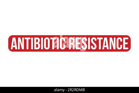 Vecteur de joint en caoutchouc résistant aux antibiotiques Illustration de Vecteur