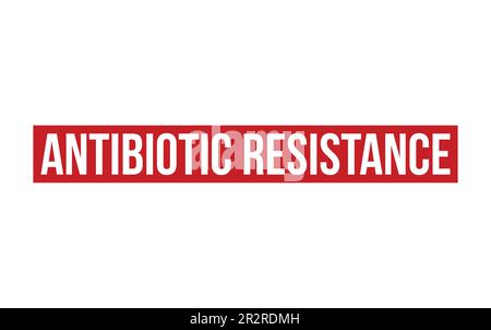 Vecteur de joint en caoutchouc résistant aux antibiotiques Illustration de Vecteur