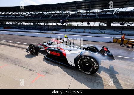 Indianapolis, États-Unis. 20th mai 2023. David Malukas se qualifie pour l'Indy 500 2023 au circuit automobile d'Indianapolis à Indianapolis. (Photo de Jeremy Hogan/SOPA Images/Sipa USA) crédit: SIPA USA/Alay Live News Banque D'Images