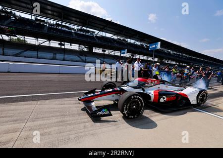 Indianapolis, États-Unis. 20th mai 2023. David Malukas se qualifie pour l'Indy 500 2023 au circuit automobile d'Indianapolis à Indianapolis. Crédit : SOPA Images Limited/Alamy Live News Banque D'Images