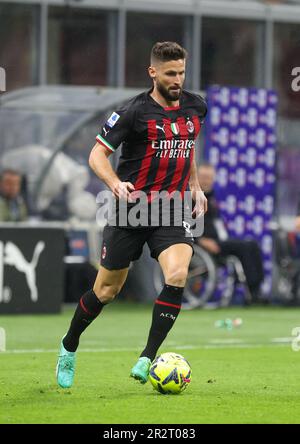 Milan, Italie. 20th mai 2023. Milan 20 mai 2023 Stadio G Meazza série de championnat italien A Tim 2022/23 AC Milan - UC Sampdoria dans la photo : Olivier Giroud pH Antonio Saia crédit: Kines Milano/Alay Live News Banque D'Images