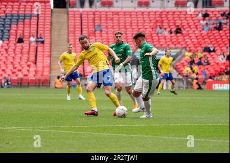 Londres, Royaume-Uni. 21st mai 2023. 21.05.23 - Isuzu FA vase final: Ascot United prendre Newport Pagnall Town au stade Wembley. Ascot United a gagné 1-0. Credit: Thomas Jackson/Alay Live News Credit: Thomas Jackson/Alay Live News Banque D'Images