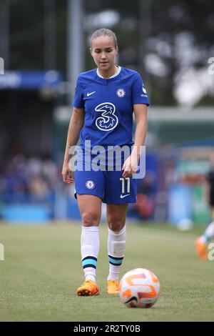 Londres, Royaume-Uni. 21st mai 2023. Londres, 21 mai 2023: Guro Reiten (11 Chelsea) pendant le match de la Barclays FA Womens Super League entre Chelsea et Arsenal à Kingsmeadow, Londres, Angleterre. (Pedro Soares/SPP) crédit: SPP Sport presse photo. /Alamy Live News Banque D'Images