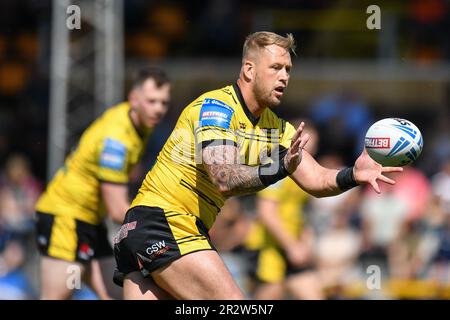 Castleford, Angleterre - 21st mai 2023 - Joe Westerman de Castleford Tigers. Coupe du défi Betfred de la Ligue de rugby, Castleford Tigers vs Hull FC au stade de la mend-A-loose, Castleford, Royaume-Uni Credit: Dean Williams/Alay Live News Banque D'Images