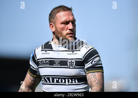 Castleford, Angleterre - 21st mai 2023 - Josh Griffin de Hull FC. Coupe du défi Betfred de la Ligue de rugby, Castleford Tigers vs Hull FC au stade de la mend-A-loose, Castleford, Royaume-Uni Credit: Dean Williams/Alay Live News Banque D'Images