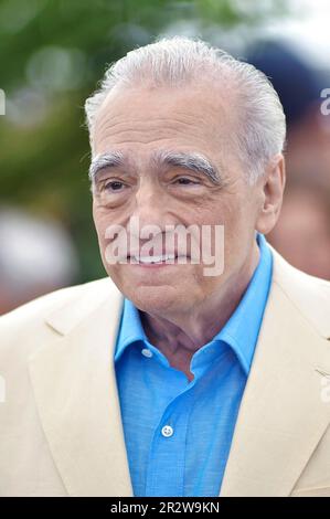 Cannes, France. 21st mai 2023. CANNES, FRANCE - 21 MAI : le directeur Martin Scorsese assiste au photocall « les meurtriers de la Lune des fleurs » lors du festival annuel de Cannes 76th au Palais des Festivals sur 21 mai 2023 à Cannes, France. Credit: dpa/Alay Live News Banque D'Images