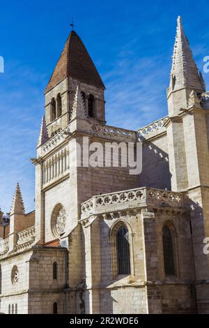 Iglesia parroquial de Santa María de la Antigua, Valladolid, Espagne Banque D'Images