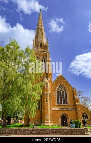 Église paroissiale de Saint Peter et St. Paul à Upton sur Severn. Banque D'Images