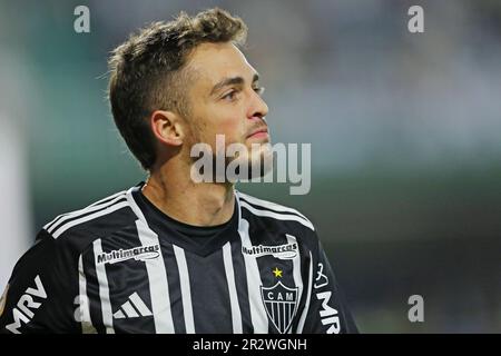 20th mai 2023: Stade Couto Pereira, Curitiba, Paraná, Brésil: Brésil A-League football, Coritiba contre Atlético Mineiro; Hyoran de Atlético Mineiro Banque D'Images