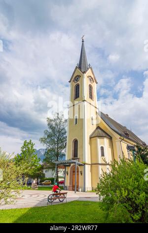 Bad Goisern am Hallstättersee : église paroissiale évangélique de Bad Goisern à Salzkammergut, Oberösterreich, haute-Autriche, Autriche Banque D'Images