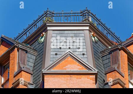 Le monument historique de New York Gorham Building sur Broadway à East 19th Street date de 1884. Banque D'Images