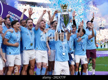 Manchester, Royaume-Uni. 21st mai 2023. Lors du match de la Premier League au Etihad Stadium, Manchester. Crédit photo à lire: Andrew Yates/Sportimage crédit: Sportimage Ltd/Alay Live News Banque D'Images