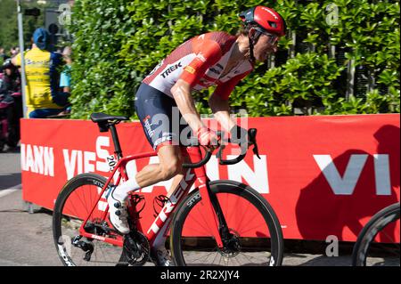 Bergame, Italie. 21st mai 2023. Bauke Mollema, équipe Trek-Segafredo pendant 15 étapes - Seregno - Bergame, Giro d'Italia à Bergame, Italie, 21 mai 2023 crédit: Agence de photo indépendante/Alamy Live News Banque D'Images