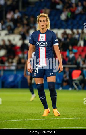 Paris, France. 21st mai 2023. Kheira Hamraoui de Paris Saint Germain lors du championnat féminin de France D1 Arkema football match entre Paris Saint-Germain et Olympique Lyonnais (Lyon) sur 21 mai 2023 au Parc des Princes Stadium à Paris, France - photo Melanie Laurent/A2M Sport Consulting/DPPI crédit: DPPI Media/Alay Live News Banque D'Images