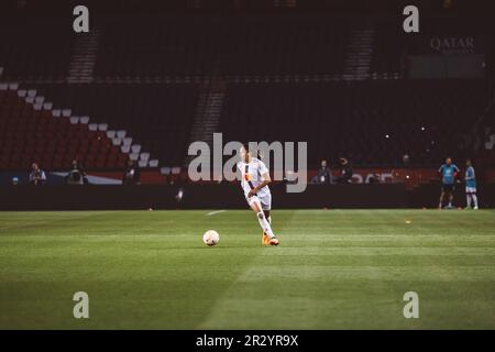 Lyon, France. 21st mai 2023. Selma Bacha (4) de l'OL en action pendant le jeu Arkema D1 entre Paris Saint-Germain et l'Olympique Lyonnais au Parc des Princes à Paris, France. (Pauline FIGUET/SPP) crédit: SPP Sport Press photo. /Alamy Live News Banque D'Images