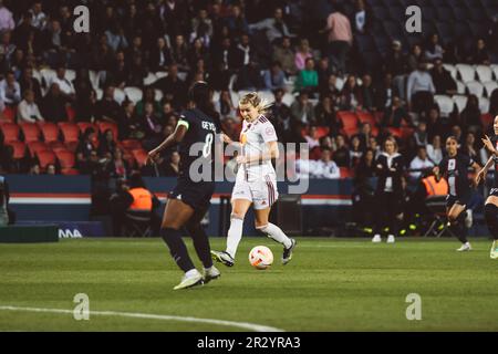 Lyon, France. 21st mai 2023. ADA Hegerberg (14) d'OL en action pendant le jeu Arkema D1 entre Paris Saint-Germain et Olympique Lyonnais au Parc des Princes à Paris, France. (Pauline FIGUET/SPP) crédit: SPP Sport Press photo. /Alamy Live News Banque D'Images
