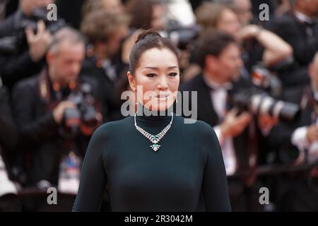 Cannes,France.16 mai, 2023.Gong Li assiste à la cérémonie d'ouverture du 76ème Festival de Cannes, France Banque D'Images